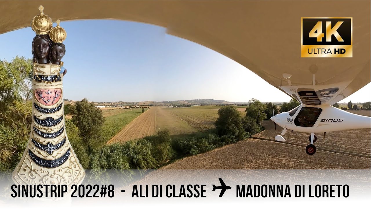 2022.08.17 Pipistrel Sinus Flight | Ali di Classe ✈ Madonna di Loreto | Holiday Sinustrip 2022 # 8.