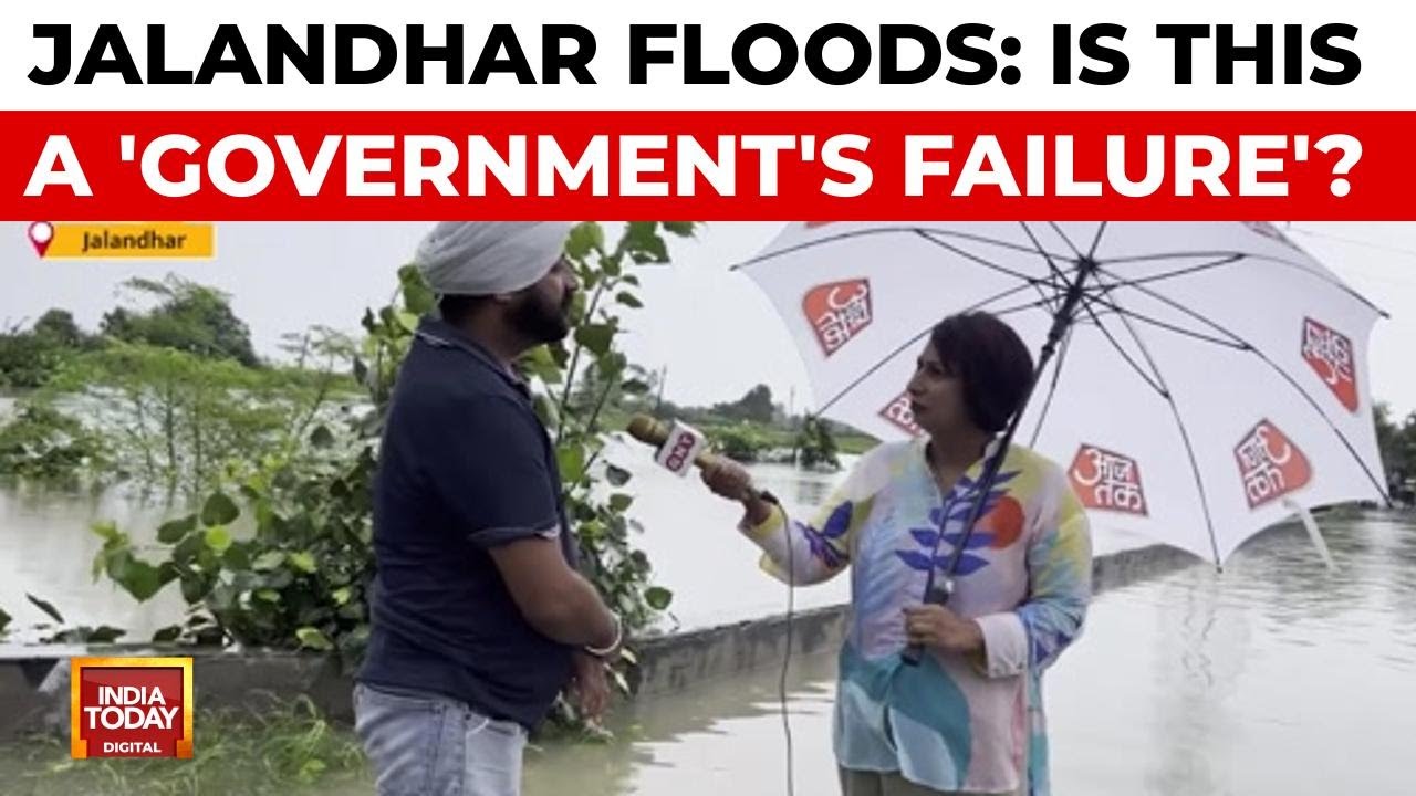 Punjab Floods: Jalandhar Villages Inundated, Resident Blames 'Government's Failure' | India Today