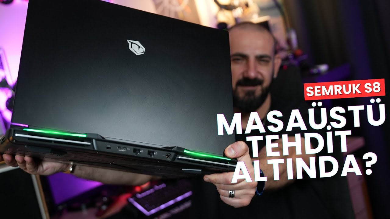 Bu Notebook Masaüstünü Tehdit mi Ediyor? | Semruk S8 İnceleme