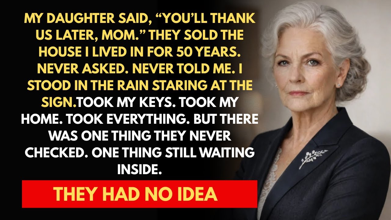 My Children Sold My House Behind My Back and Said It's for Your Own Good — Then...
