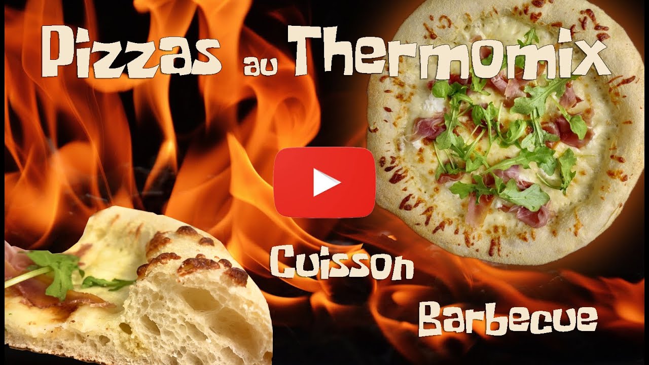 Des Pizzas  🍕🍕ultra croustillantes au Thermomix 🇮🇹