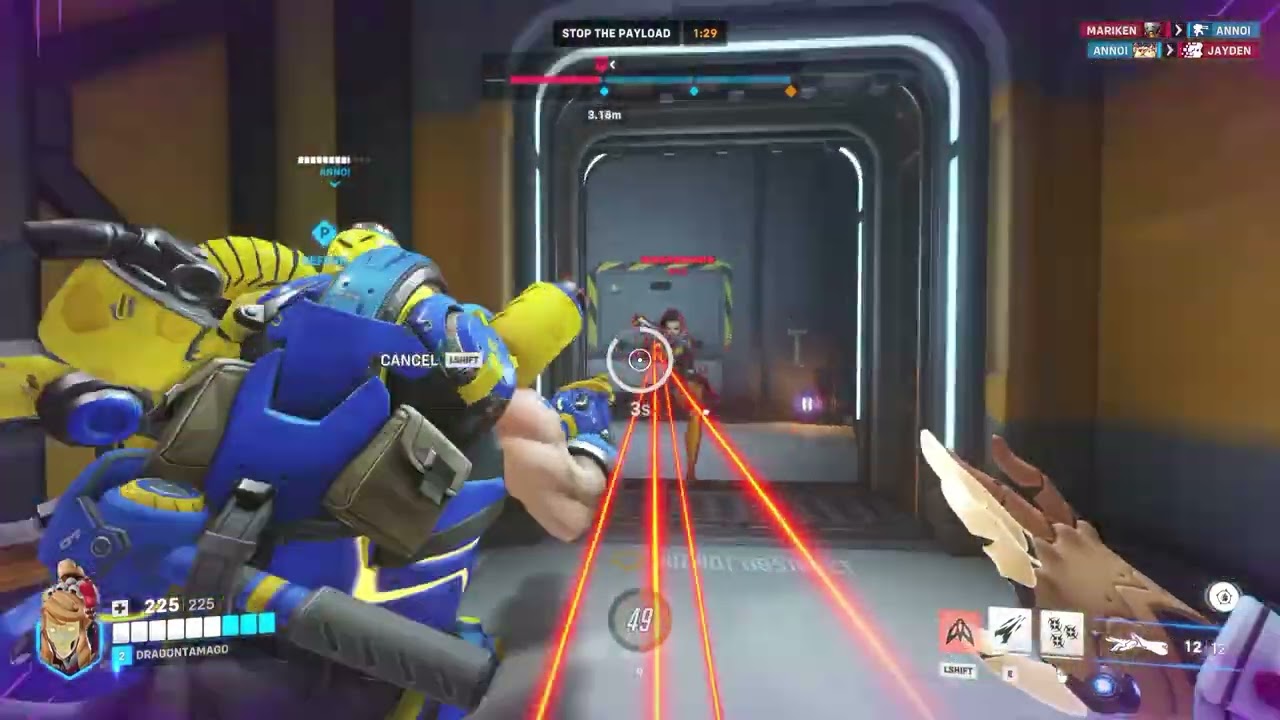 Overwatch2: Echo gameplay Watchpoint Gibraltar (no commentary)