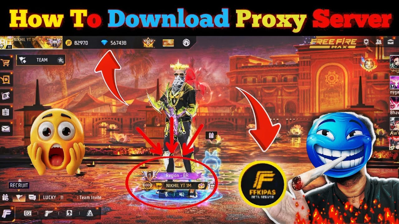 🔥 How To Download Proxy Server For Free Fire | FF Kipas Beta Resolver | NIKHIL YT 1M