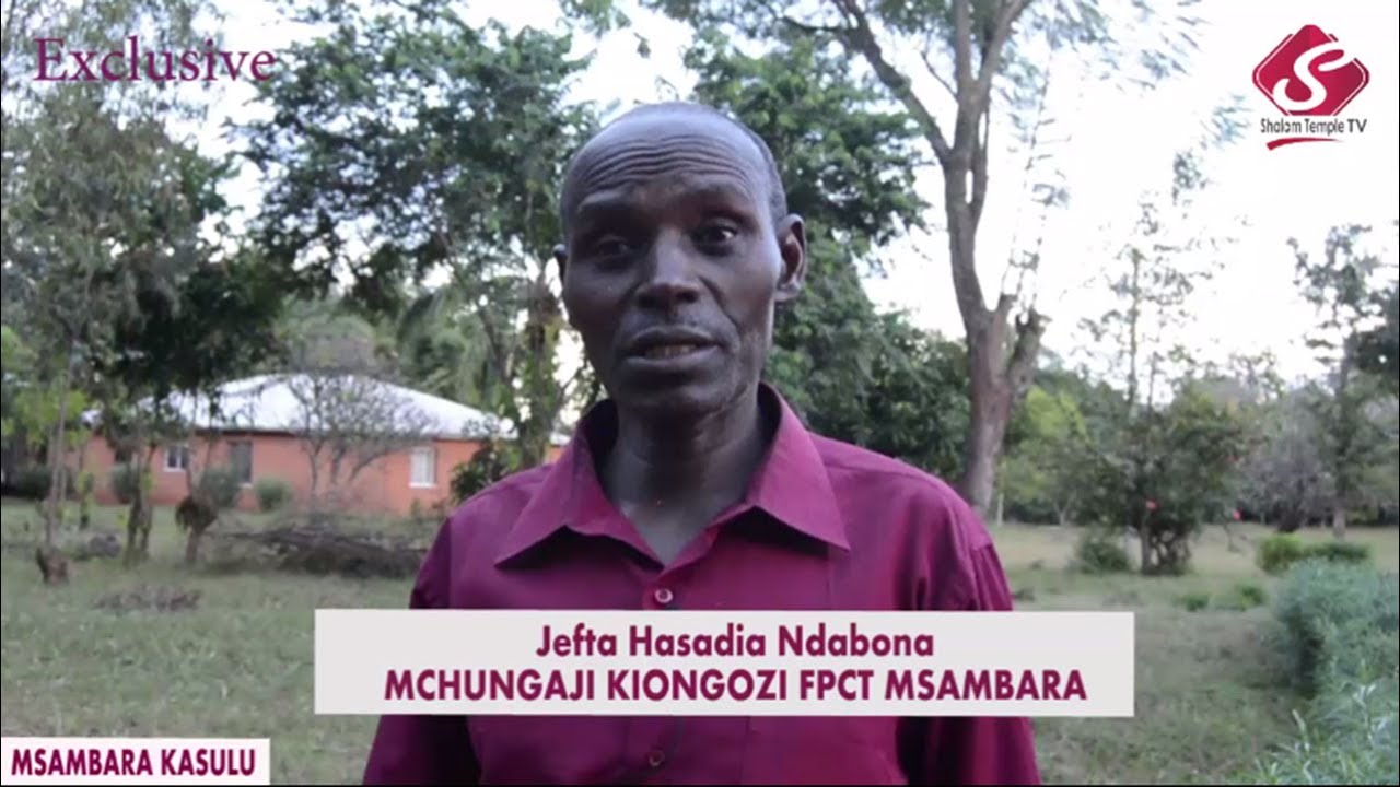 EXCLUSIVE: Historia kanisa la FPCT Msambara lililoanzishwa 1933 lipo Kasulu Kigoma