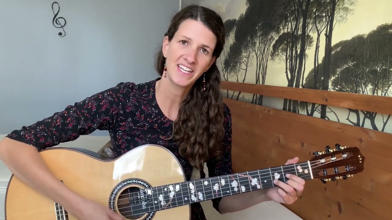 Durch die Straßen auf und nieder (Laternenlied; Gitarrenbegleitung mit einfachen Akkorden)