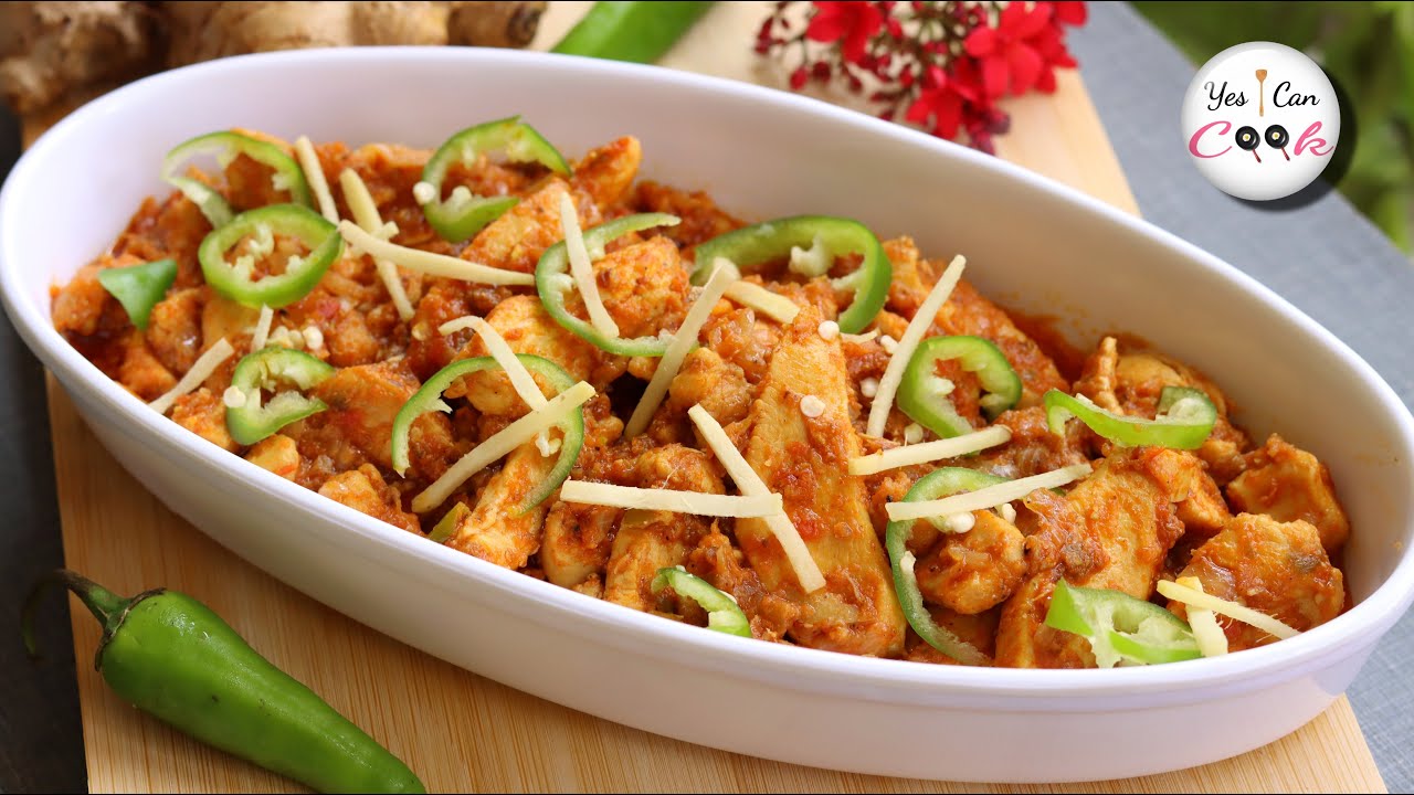 Restaurant Style Ginger Chicken by (YES I CAN COOK)