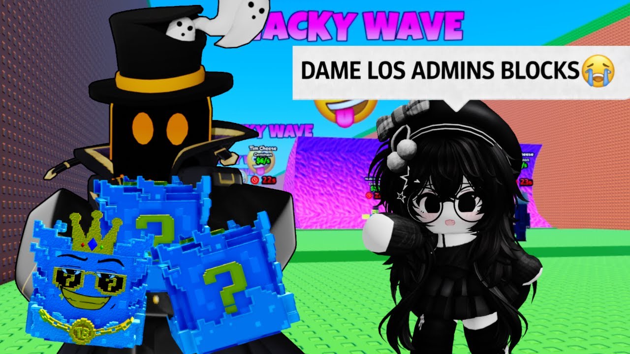 Esta Chica Quiere Robarse Todos Mis Admin Lucky Blocks En Tsunami For Brainrots