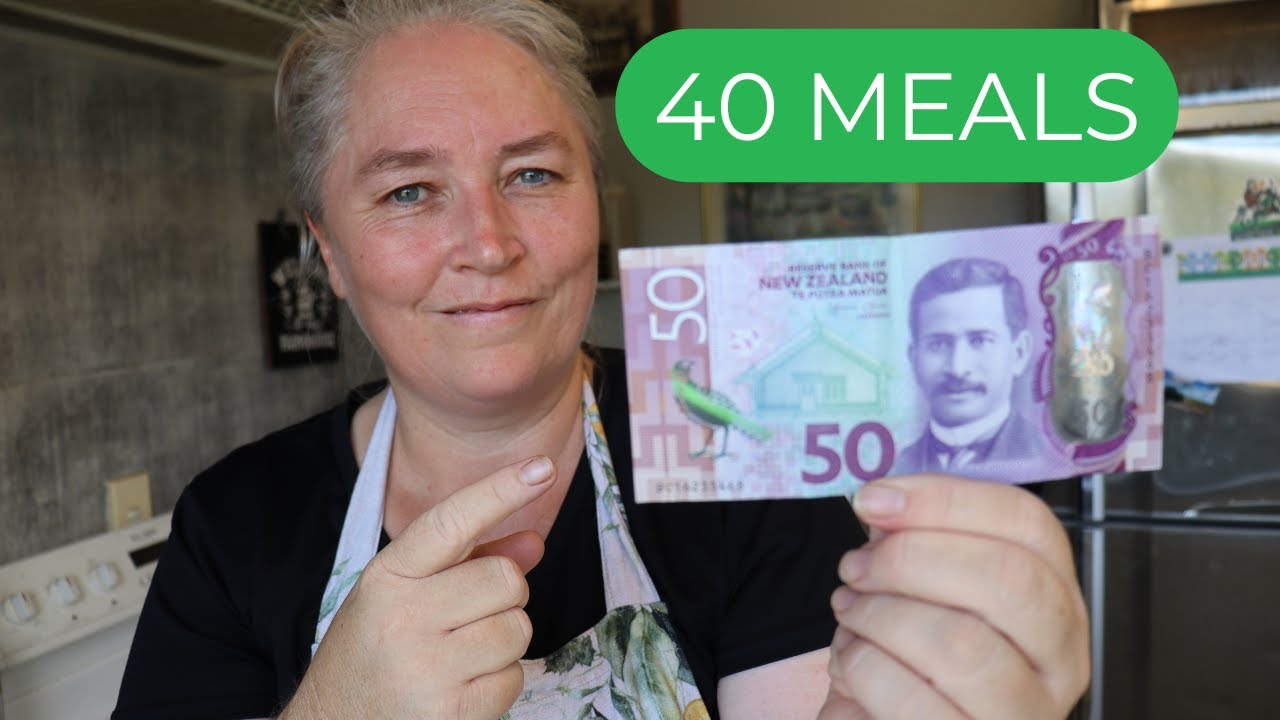 40 MEALS for $50 NZ | Extreme BUDGET COOKING