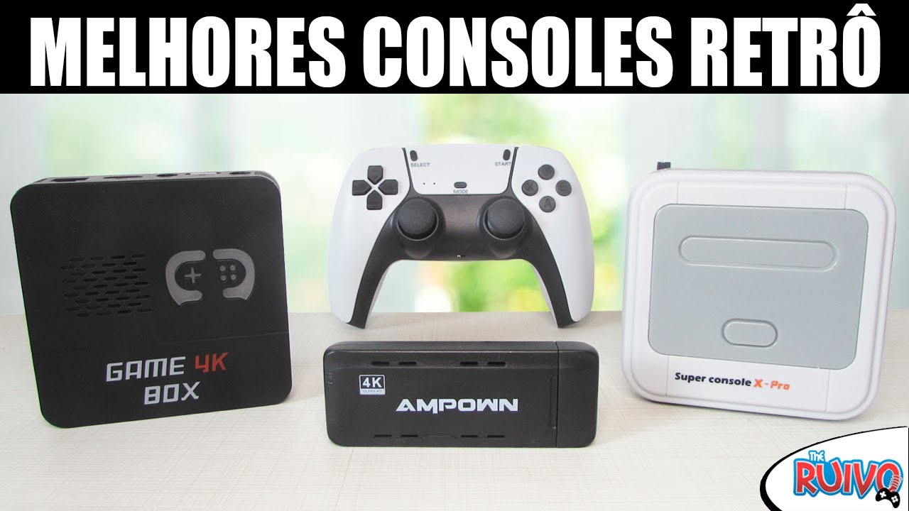 Os 5 Melhores Videogames Retro em Custo Benefício (BOM e BARATO)