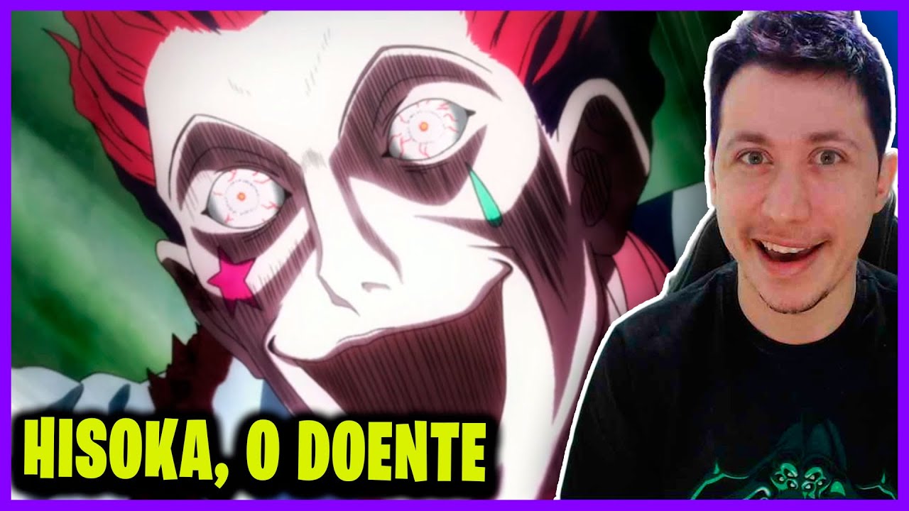 MORENO REAGINDO A O Caso HISOKA | Psicologia HunterxHunter | Psicologia dos Animes