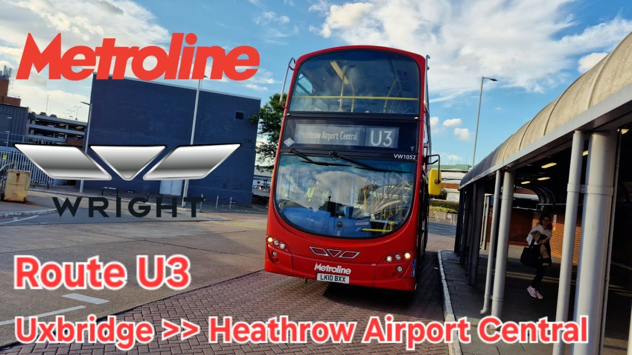 Top Deck View Route U3  Uxbridge  To West Drayton Station