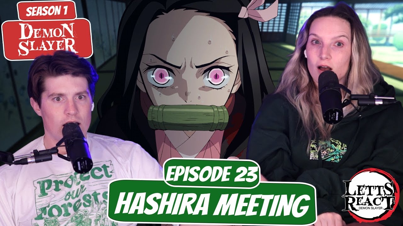 TRIAL OF NEZUKO! | Demon Slayer Newlyweds Reaction | Ep 23, “Hashira Meeting”