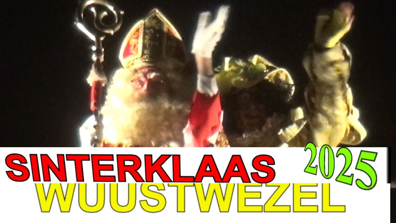 SINTERKLAAS WUUSTWEZEL 2025 BELGIE  #pascalboz  #LICHTSTOET #SINTERKLAAS