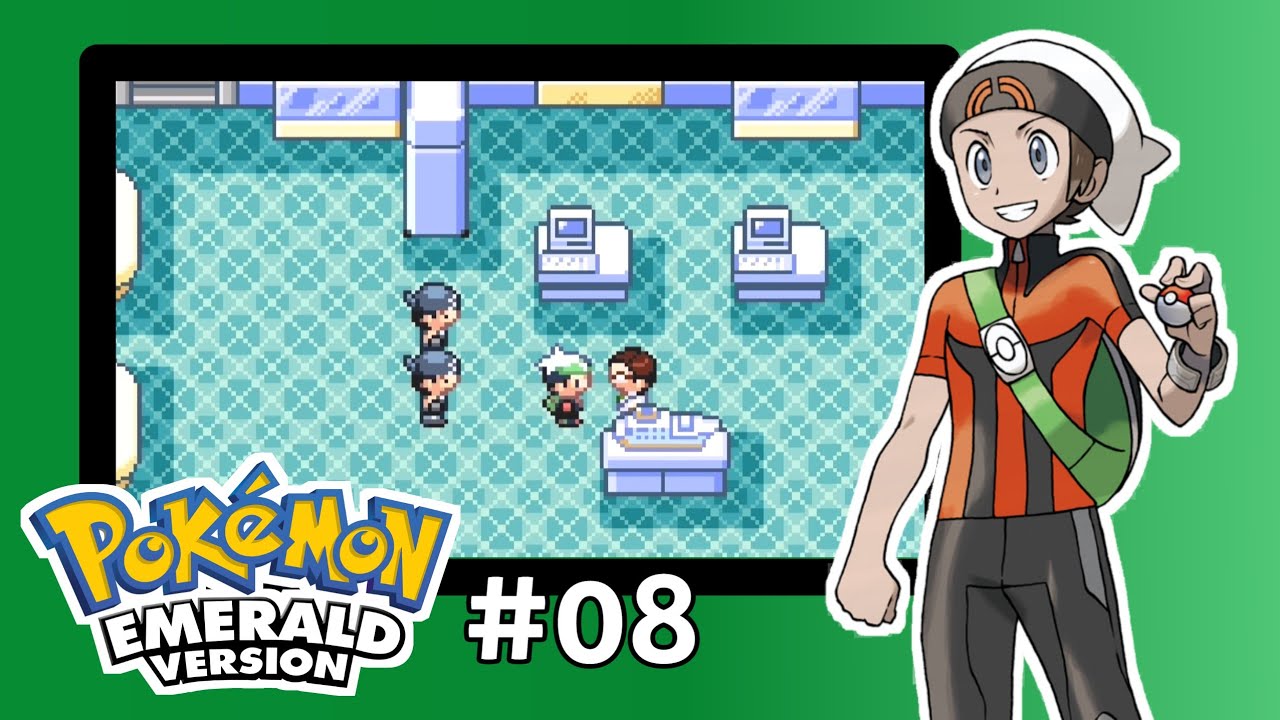 Pokemon Emerald Walkthrough Guide 08 - To Slateport City | Finding Captain Stern