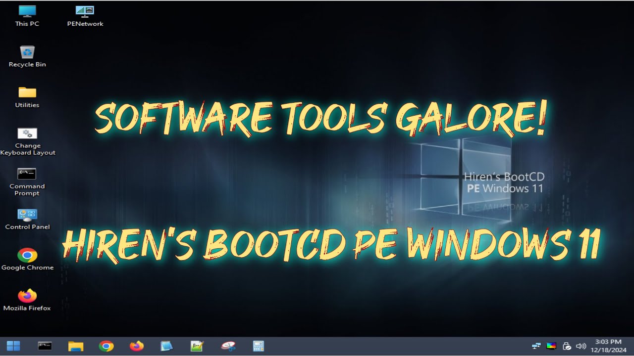 Hiren's Bootcd PE