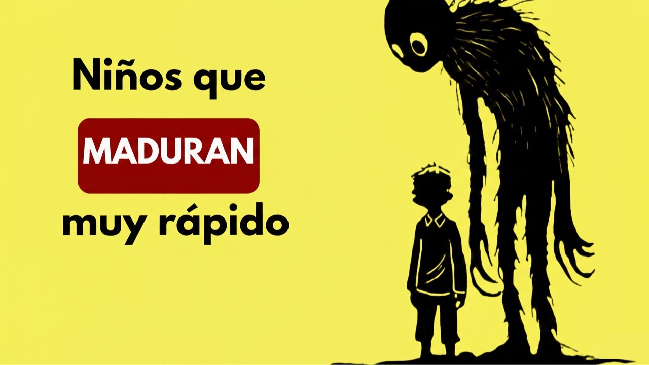 Psicología del niño que creció demasiado rápido.