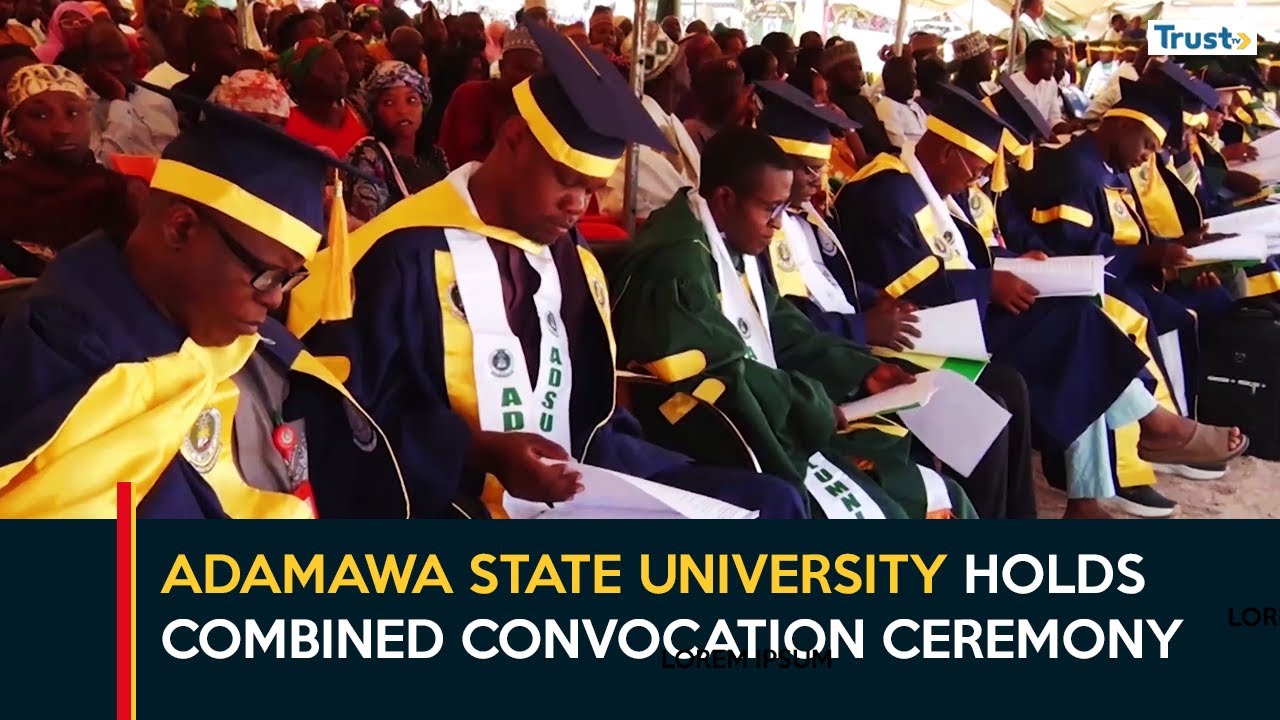 Adamawa State University Holds Combined Convocation Ceremony