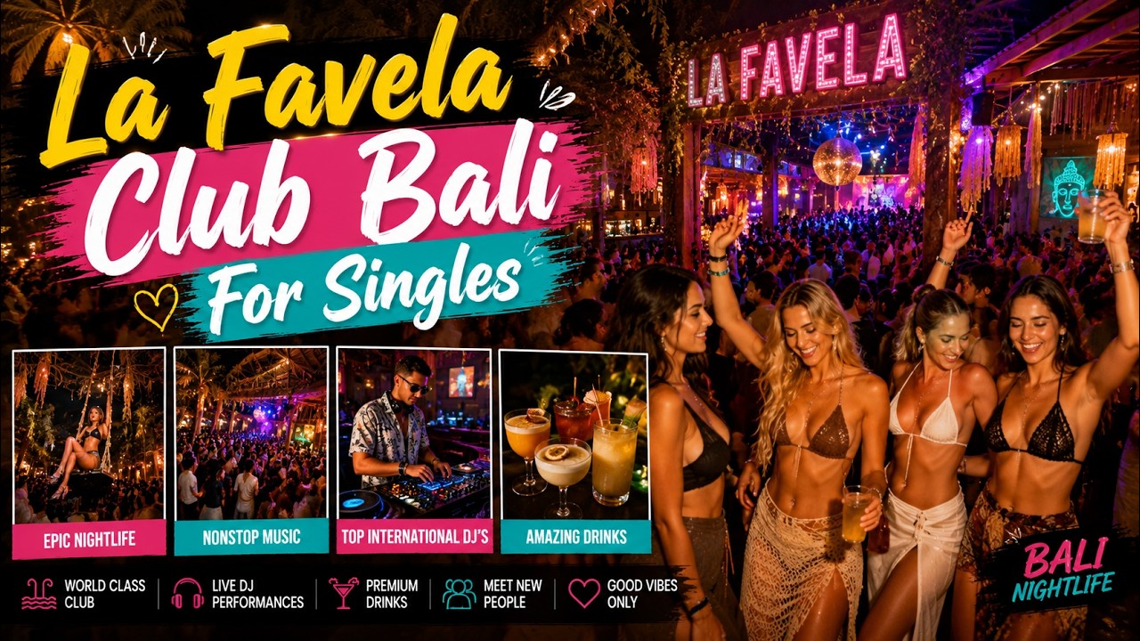 Inside Bali’s Most Insane Nightclub (La Favela)