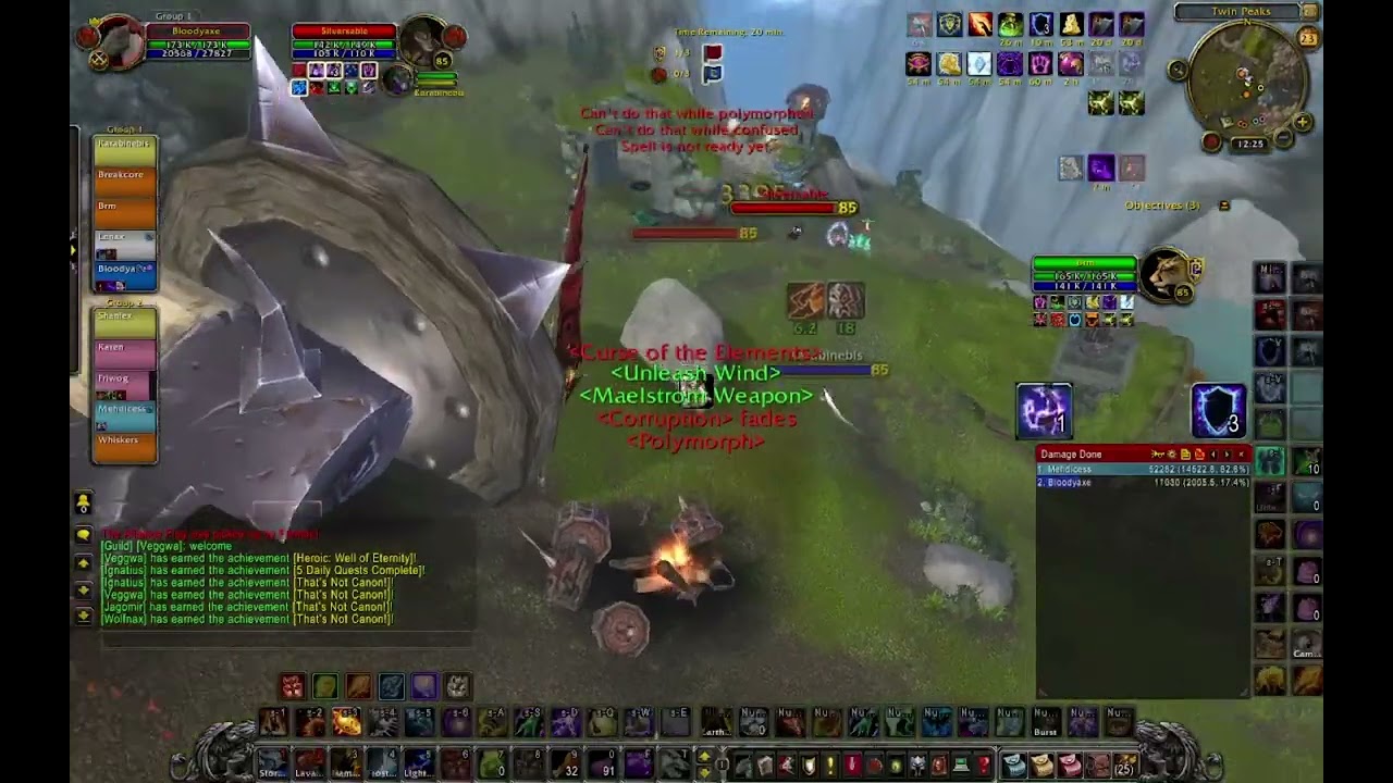 Enhancement shaman #278 battleground 7-0 Cataclysm 4.3.4 (Whitemane)