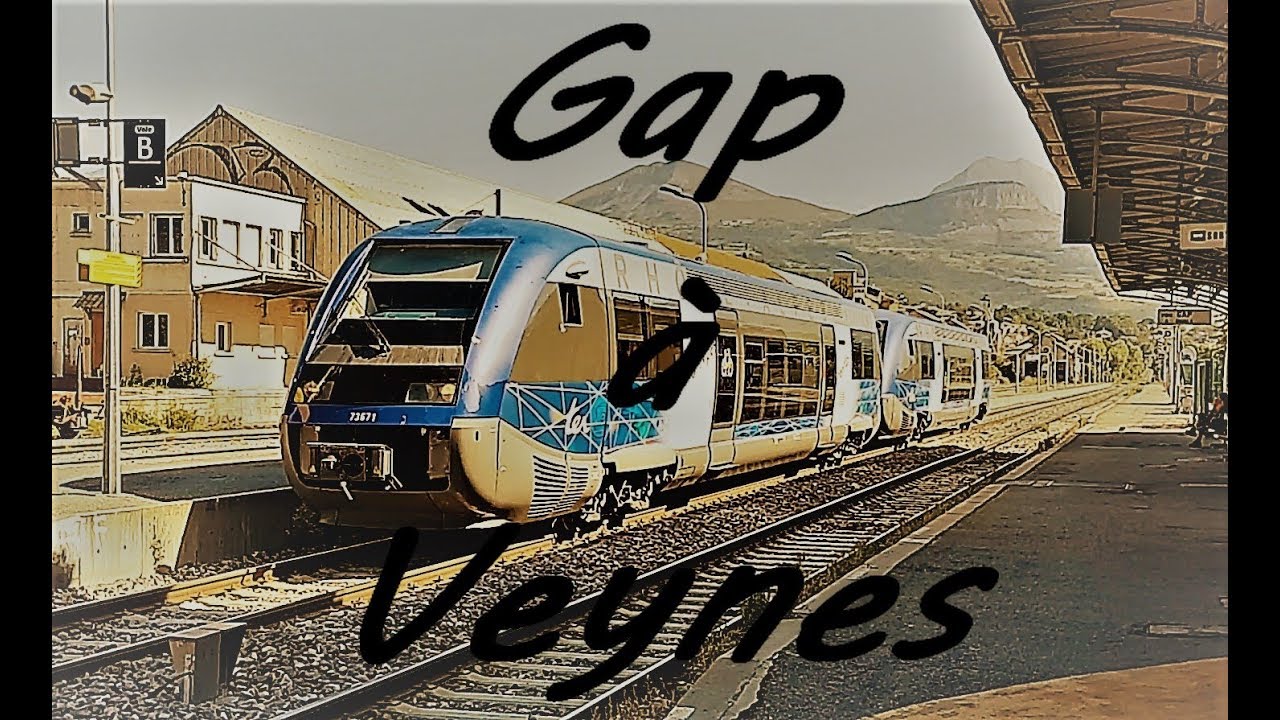 Gap Grenoble section Gap Veynes ( ep 1/8) en cabine cab drive ATER X73500