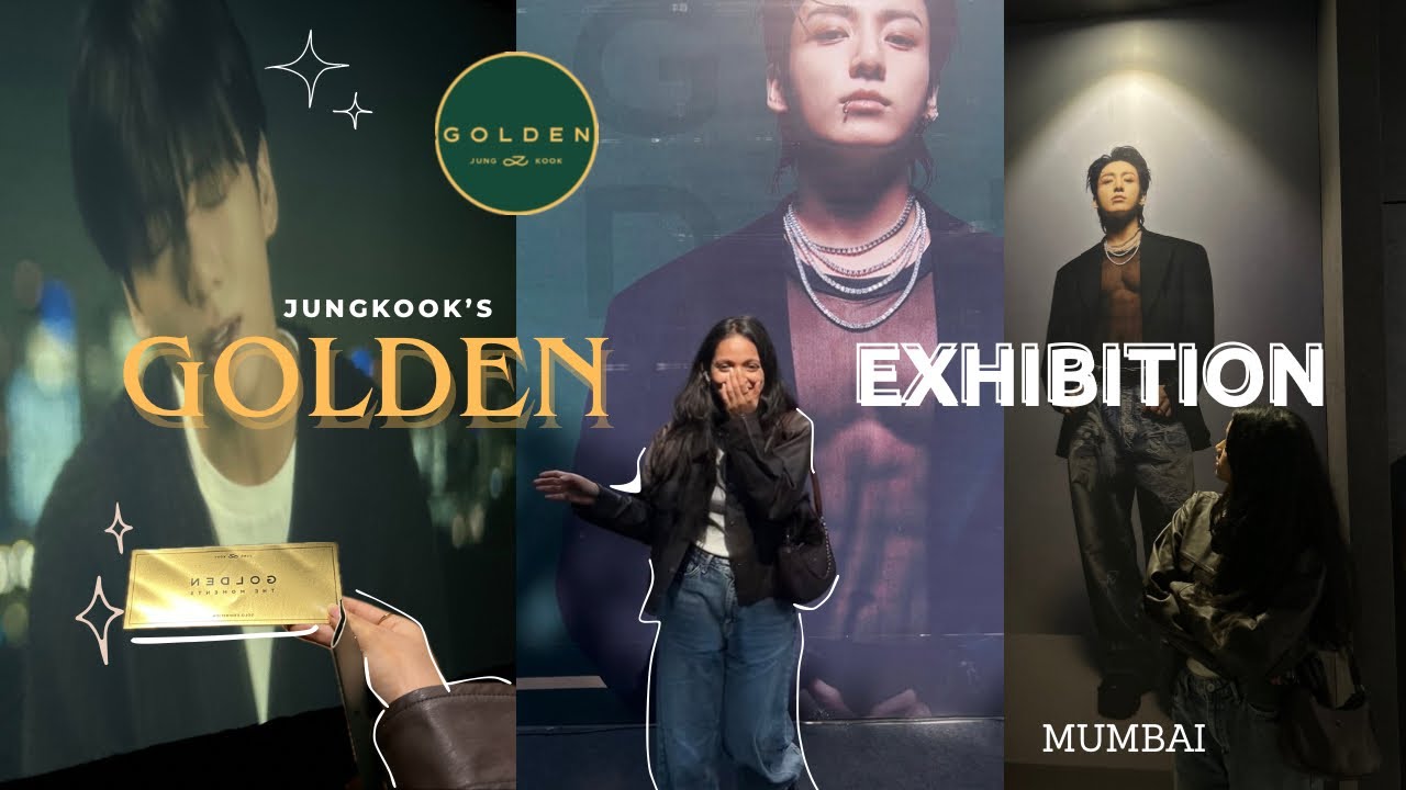 Посетила выставку GOLDEN Чонгука | (очень короткий видеоблог) 🌟🎤💜