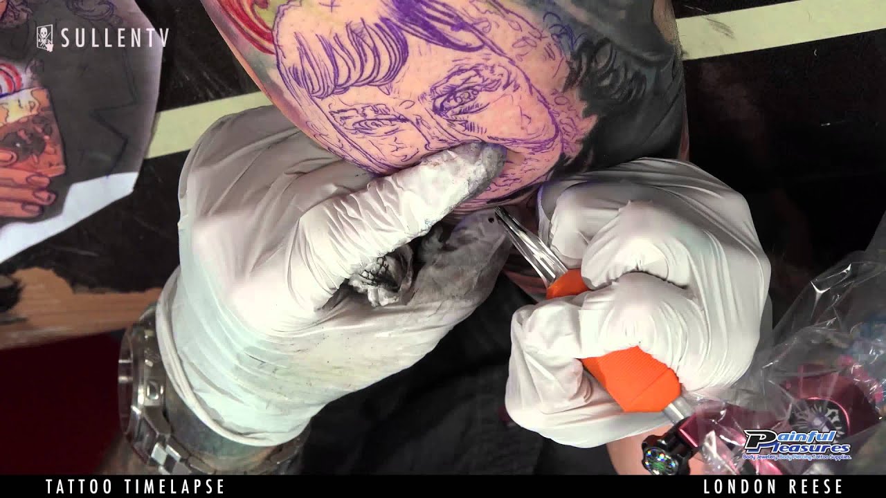 Tattoo Time Lapse - London Reese