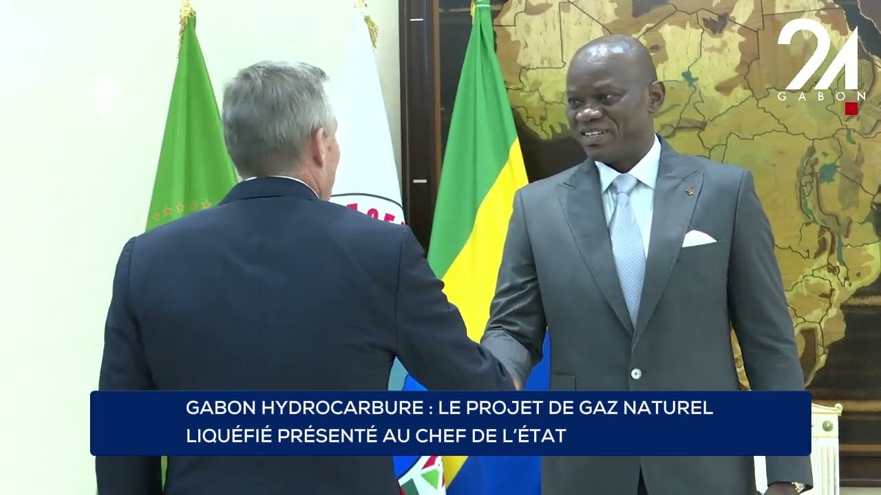 GABON HYDROCARBURE : LE PROJET DE GAZ NATUREL LIQUÉFIÉ PRÉSENTÉ AU CHEF DE L’ÉTAT
