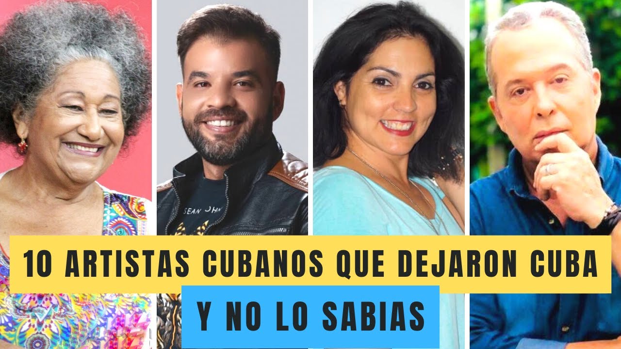 10 FAMOSOS CUBANOS que EMIGRARON y NO LO SABIAS. 😳