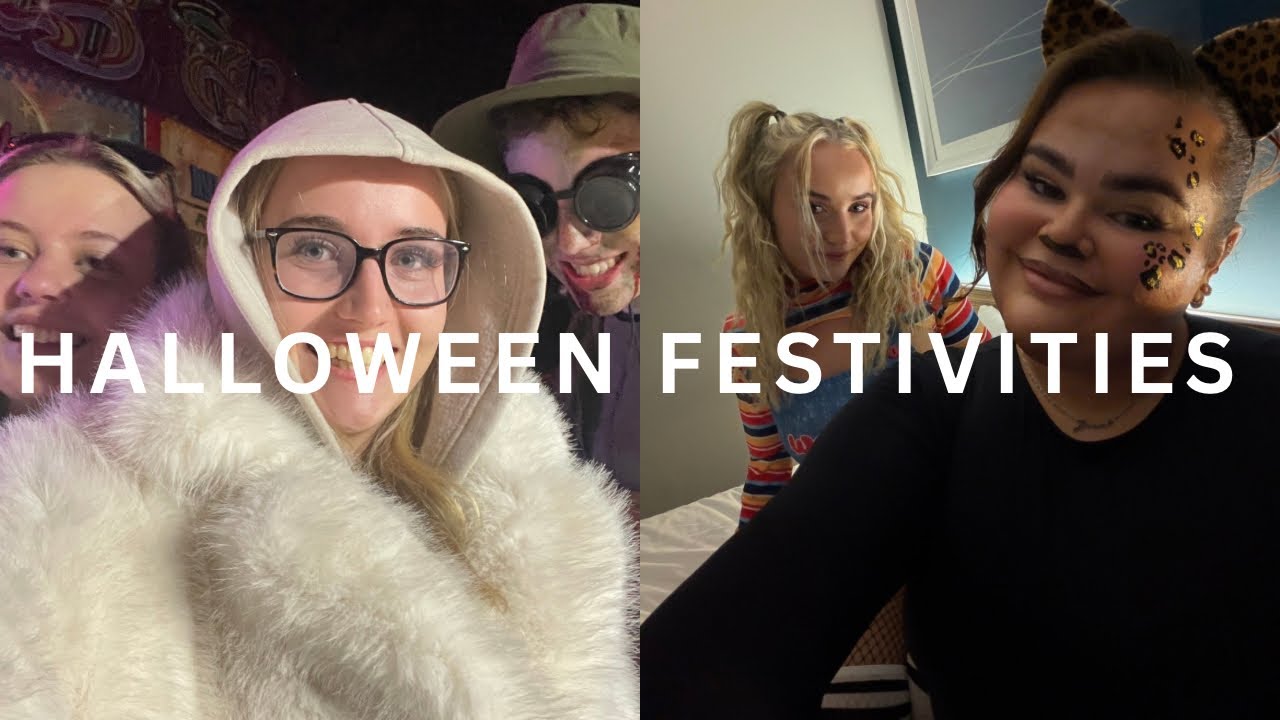 HALLOWEEN VLOG | Spooky World & Night Out 