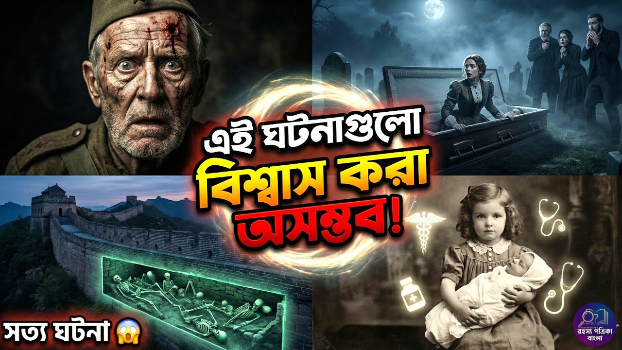 ১২টি ভয়ংকর ঐতিহাসিক ঘটনা | Unbelievable True Stories That Actually Happened