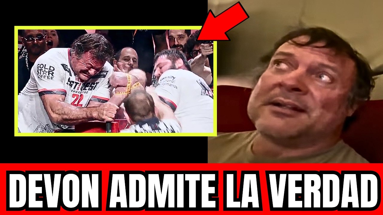 DEVON ADMITE LA VERDAD “Sí, rompí las reglas contra Vitaly”