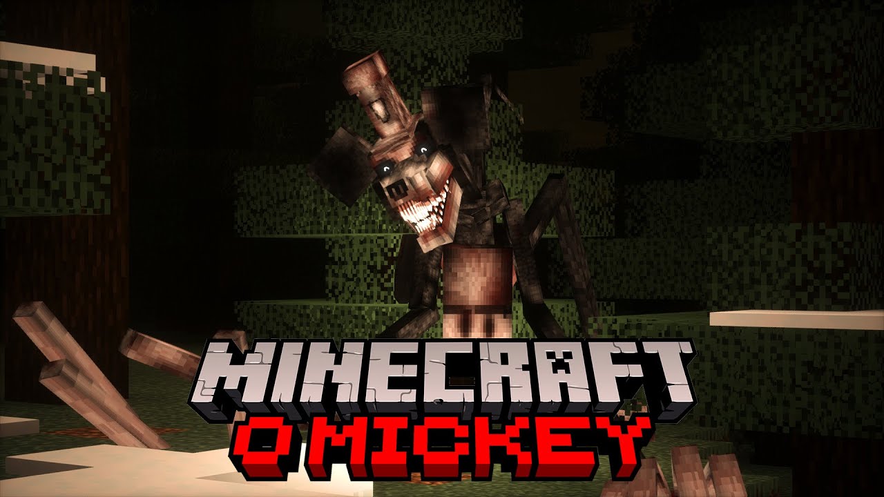 O MAL Possuiu o MICKEY... Minecraft TERROR....