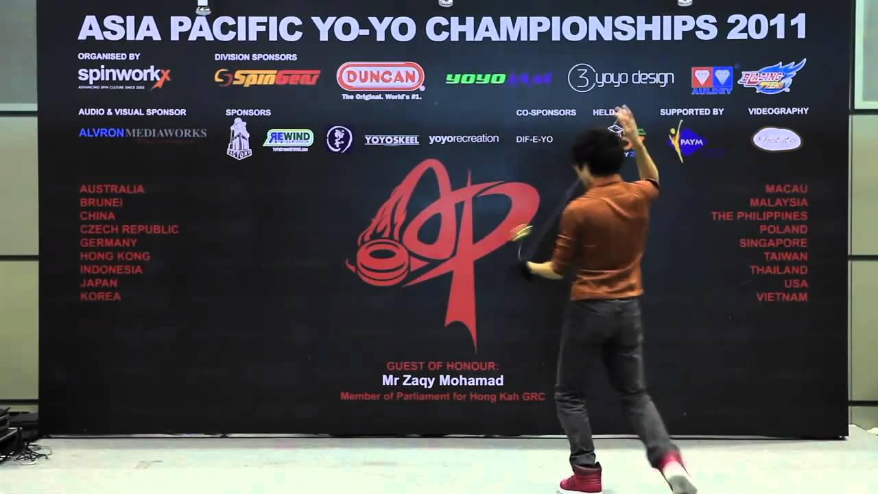 AP11: 1A Finals 17th - Akitoshi Tokubuchi (JP) - Asia Pacific Yo-yo Championships 2011