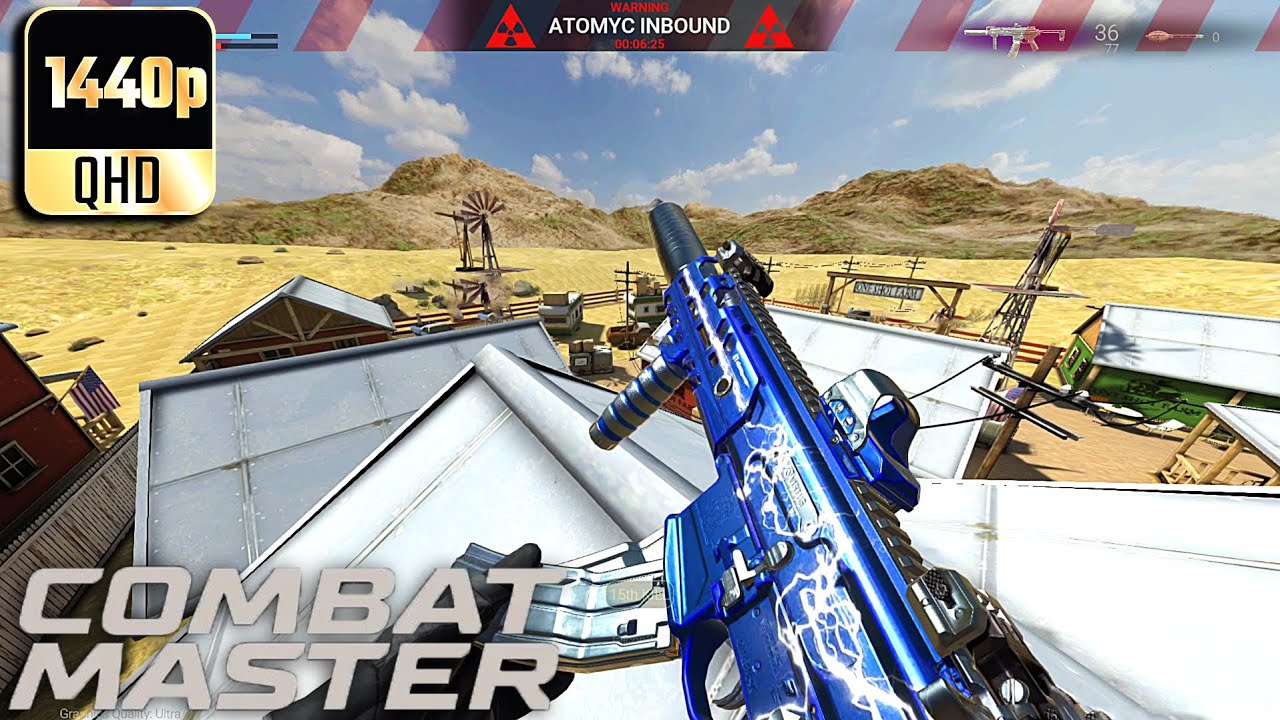 Combat Master- Dropping A Nuke On Farm TDM Full Gameplay! (No Commentary)
