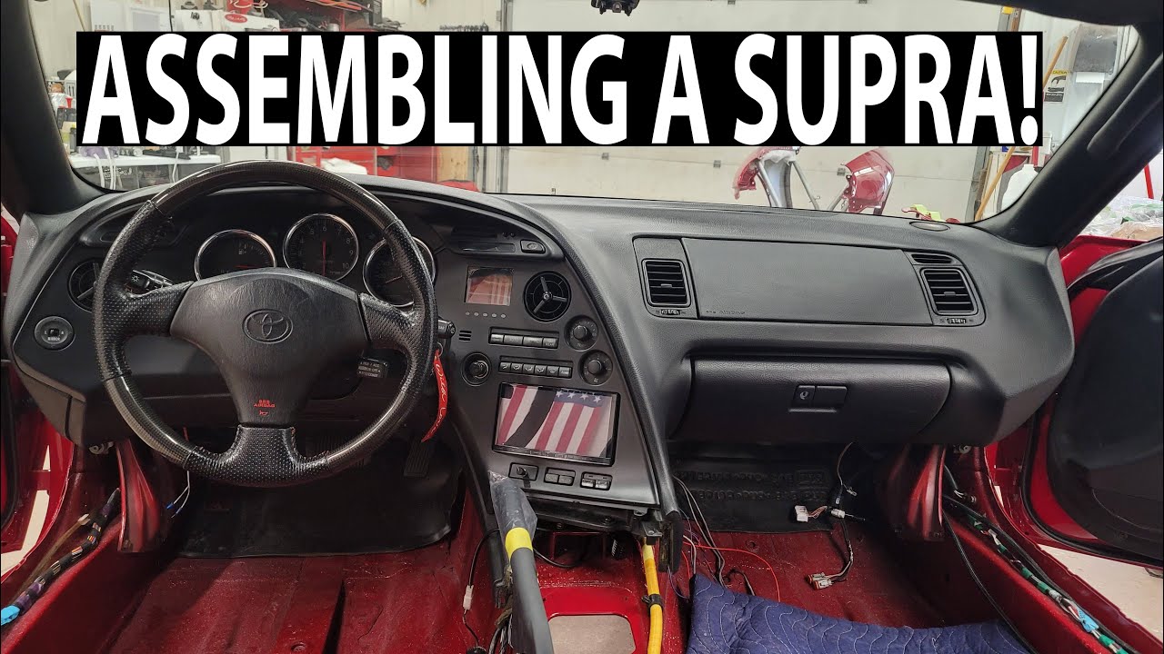 Wrecked 1994 MKIV Supra - Assembly starts! Part 1 - EP 14