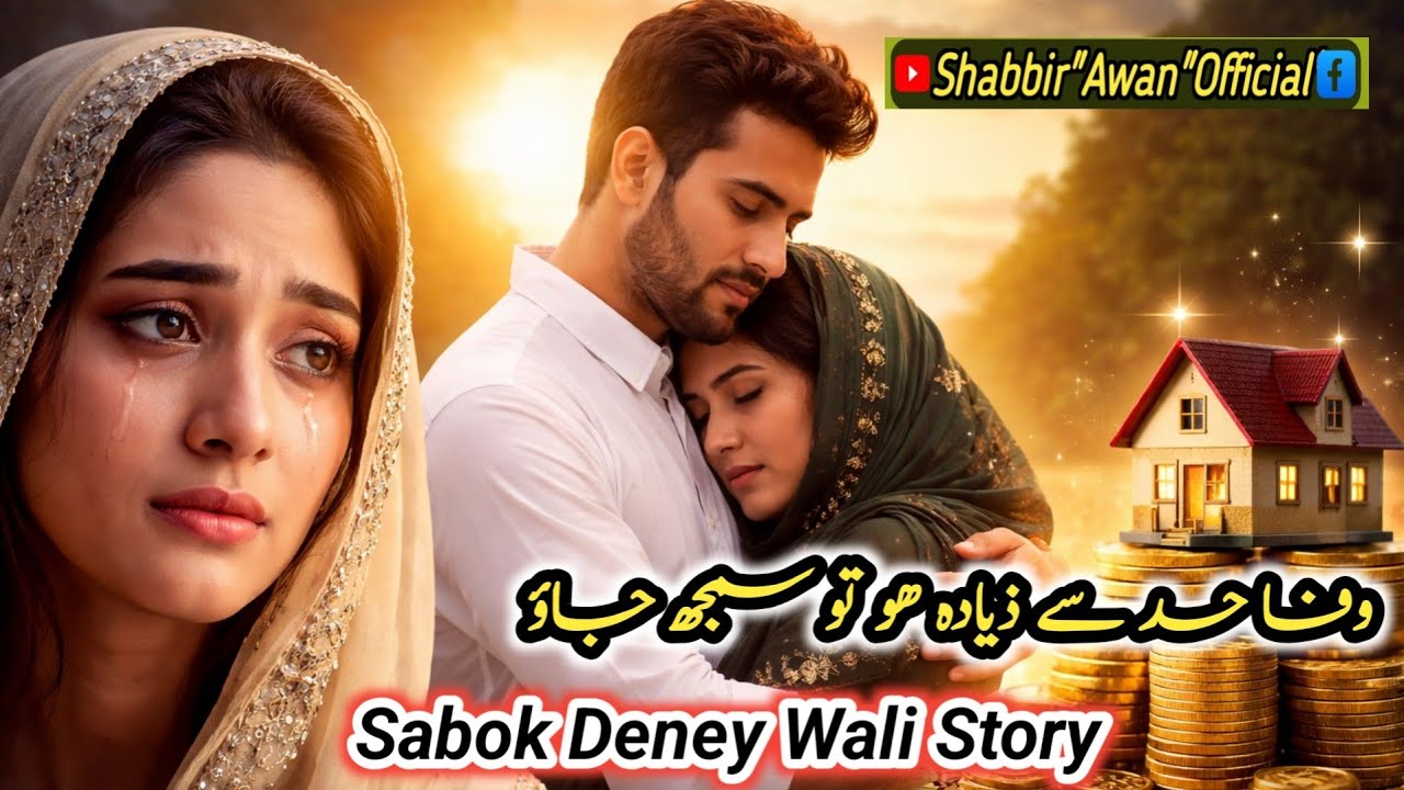 Wafa Ka Silah Urdu Hindi motivation Story Shabbir Awan Official 