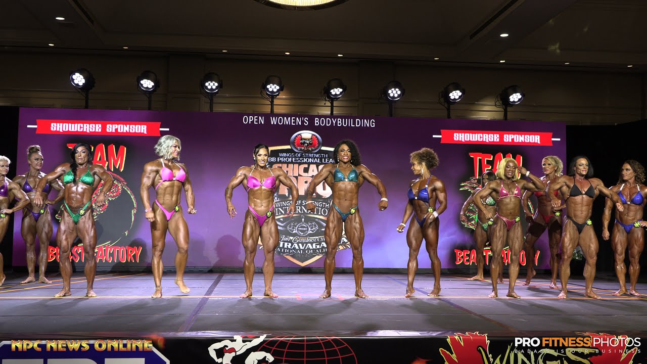2021 IFBB Chicago Pro First Call Out - Last Call Out – Women's Bodybuilding