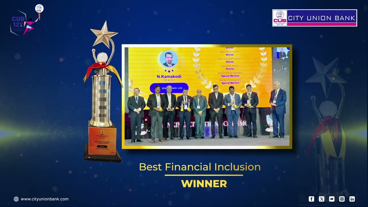 CUB Wins Seven IBA Banking Technology Awards For The Second Year In Row
