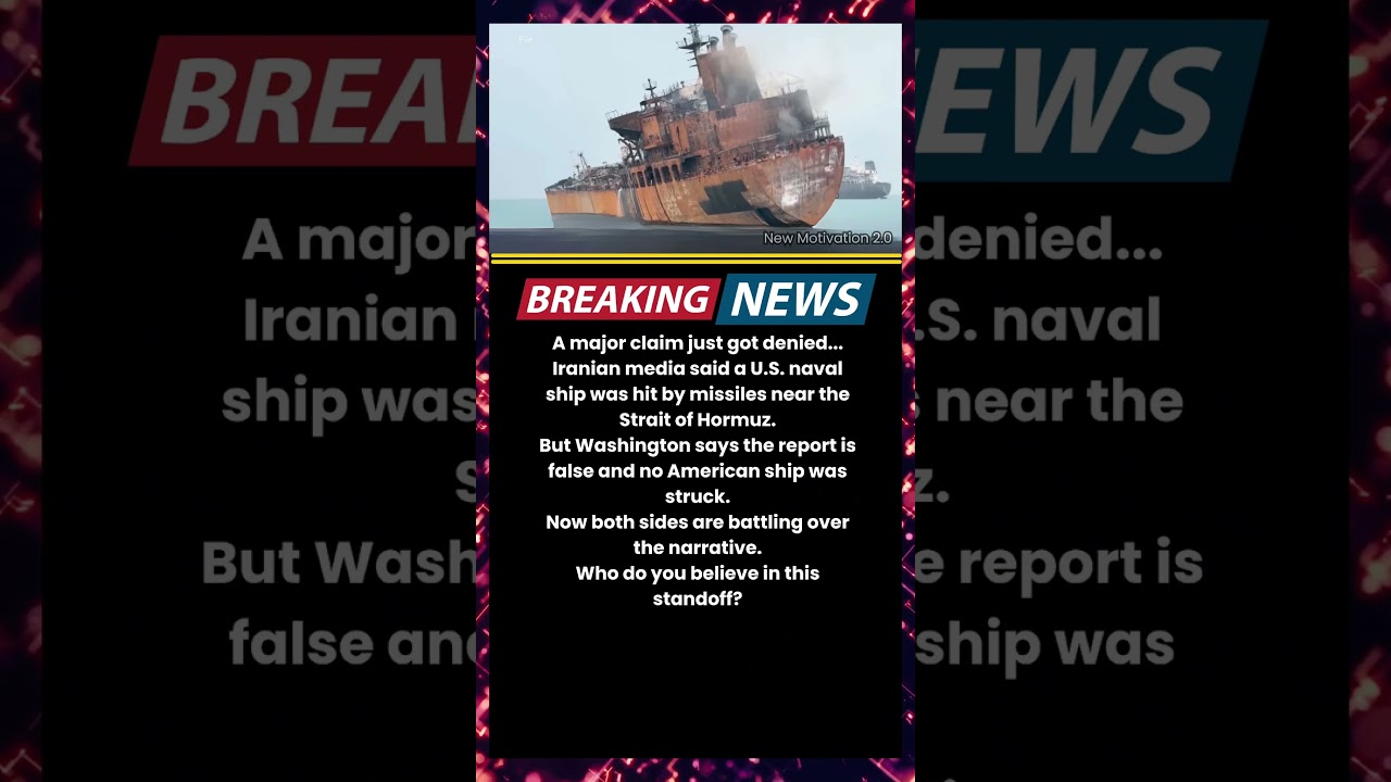 New Clash of Claims in Strait of Hormuz😳
