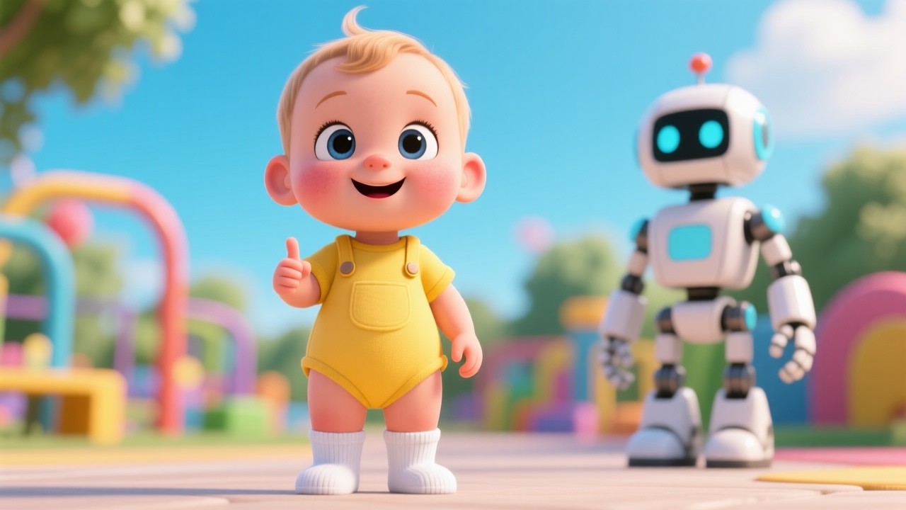 Robot Park ABC Fun Go 🤖✨ | Learn ABC for Kids | Alphabet Song for Toddlers