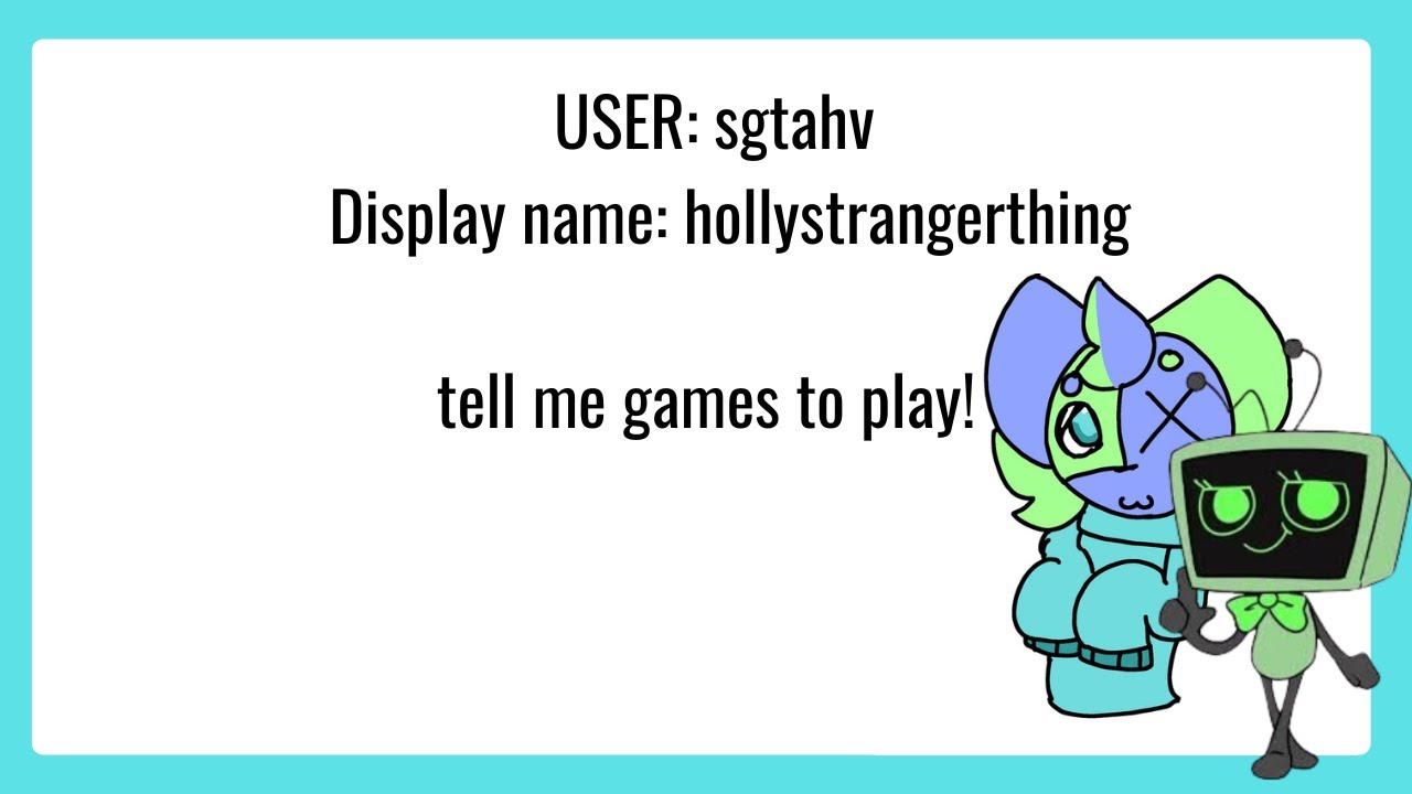 Robloxxx!!! tell me games to play, playing with chat