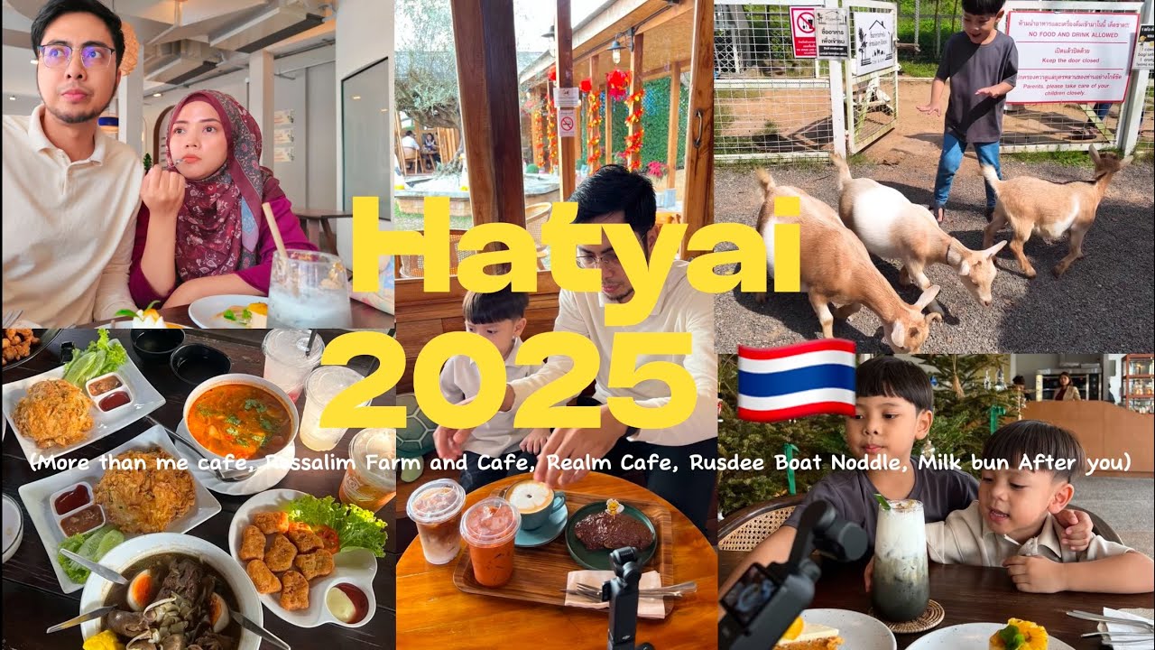 Travelog 3 : Hatyai Trip 2025! 🇹🇭 | Sedap ke Rusdee Boat Noodle Hatyai sampai kena repeat?? | Day 2