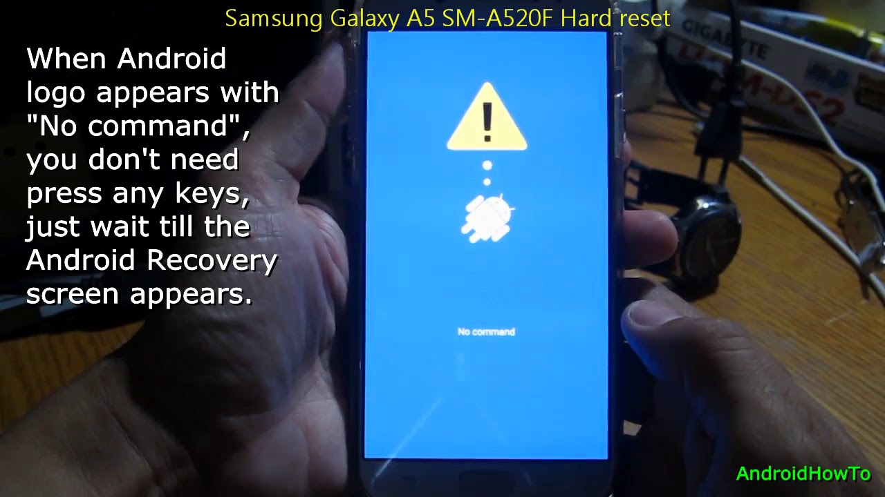 Samsung Galaxy A5 SM-A520F Hard reset