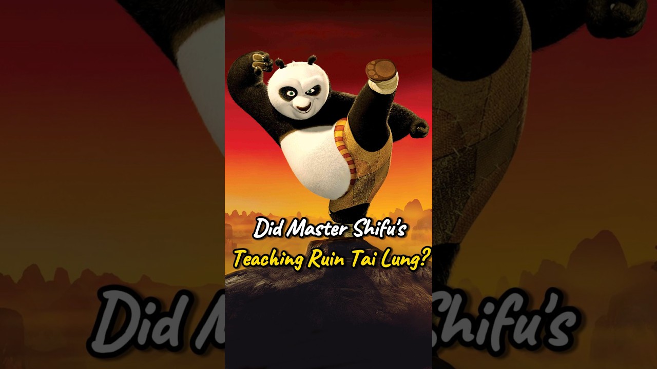 Did Master Shifu&rsquo;s Teaching Ruin Tai Lung？#shorts #dreamworks #kungfupanda #animation