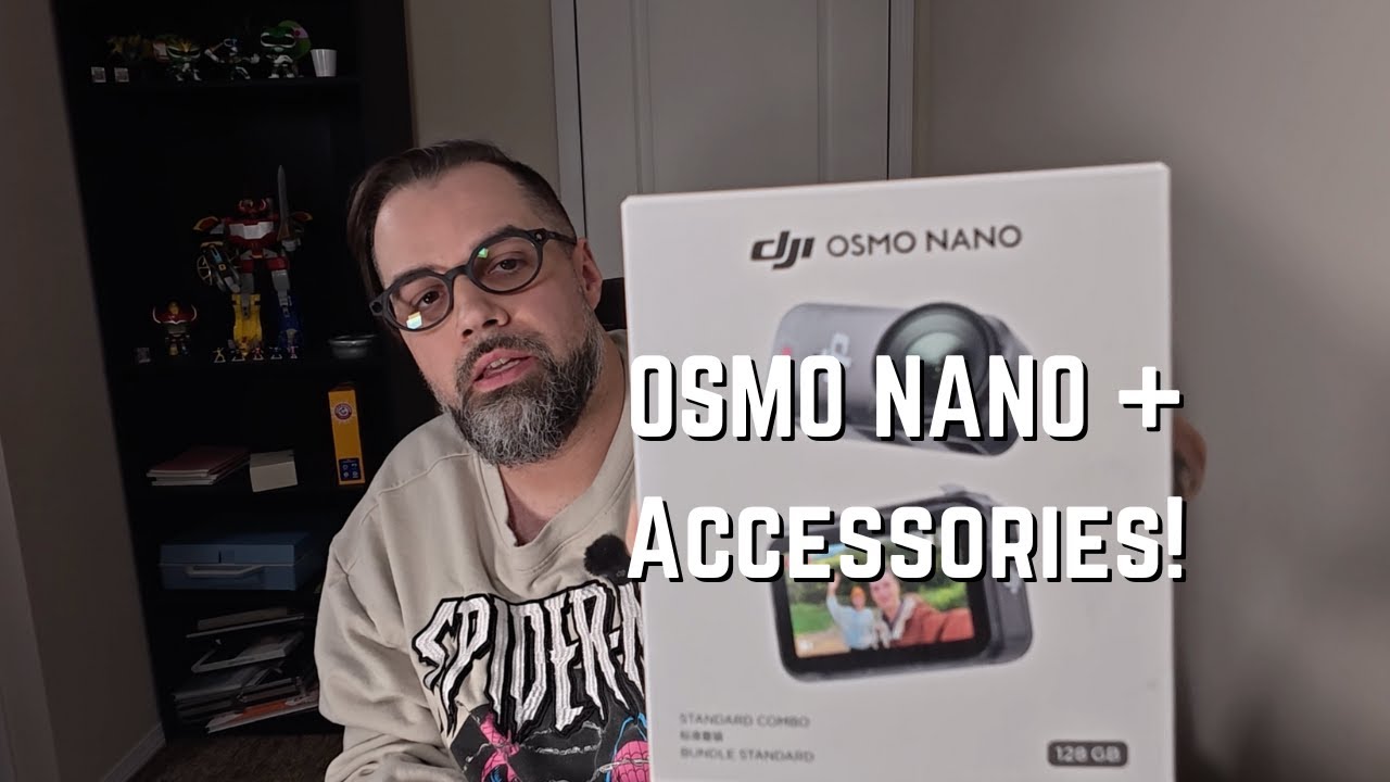 Эпизод 68: Распаковка DJI OSMO NANO + необходимые аксессуары!