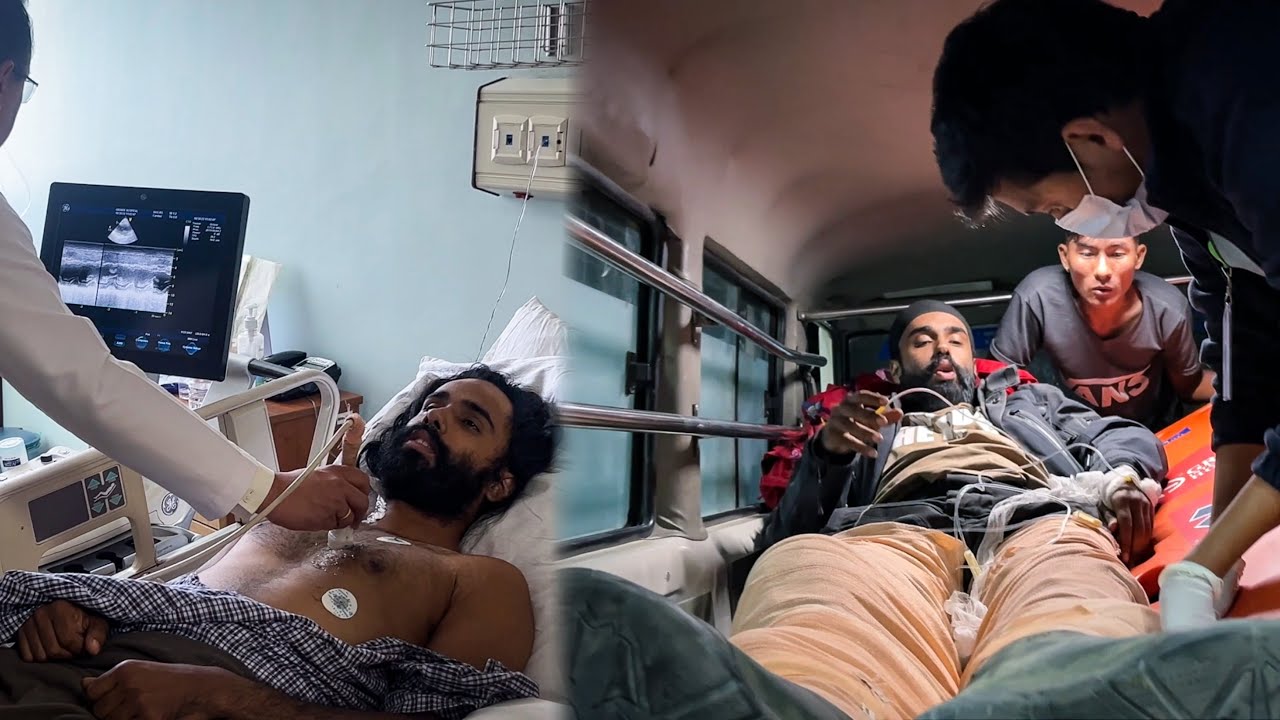 После аварии с H2 я добрался до больницы в таком состоянии 😭