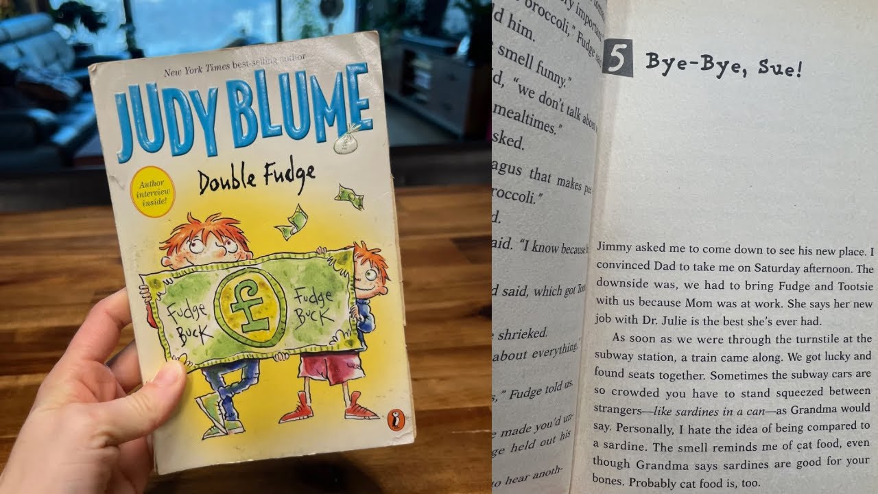 “Chapter 5 Bye-Bye, Sue! “👮👋👟of Double Fudge by Judy Blume Read Aloud