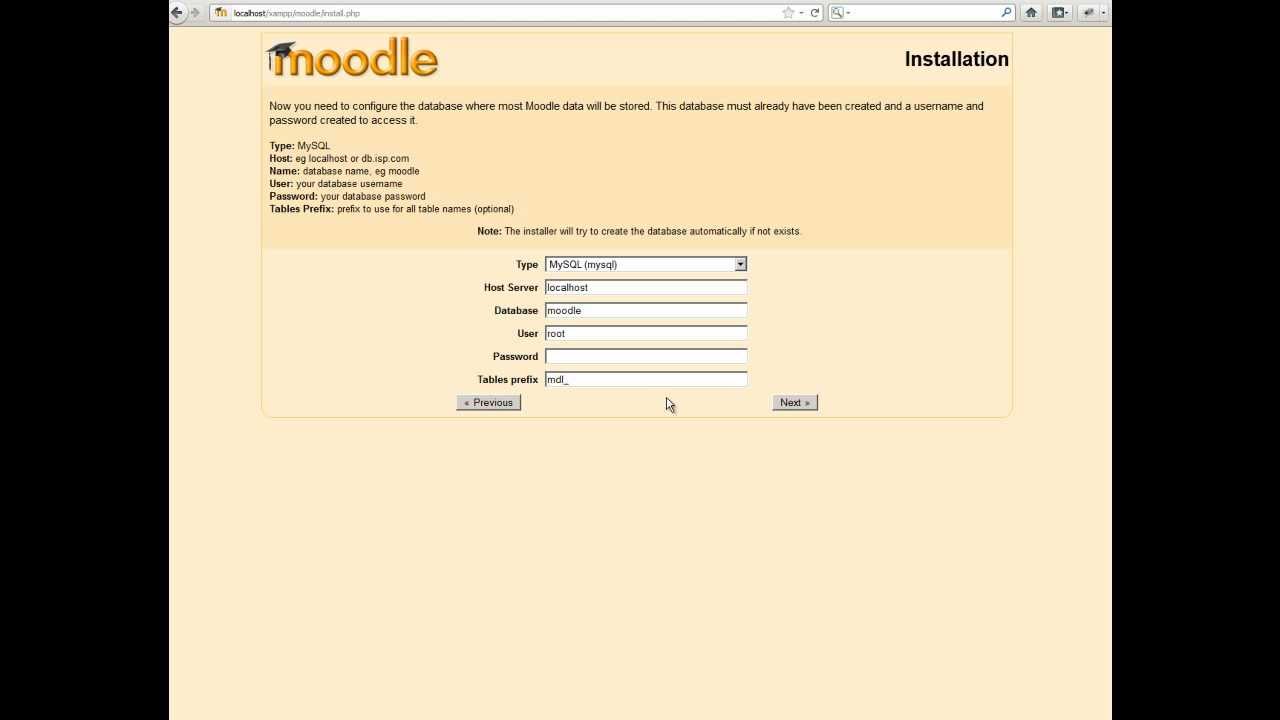 Урок 7. Установка LMS Moodle