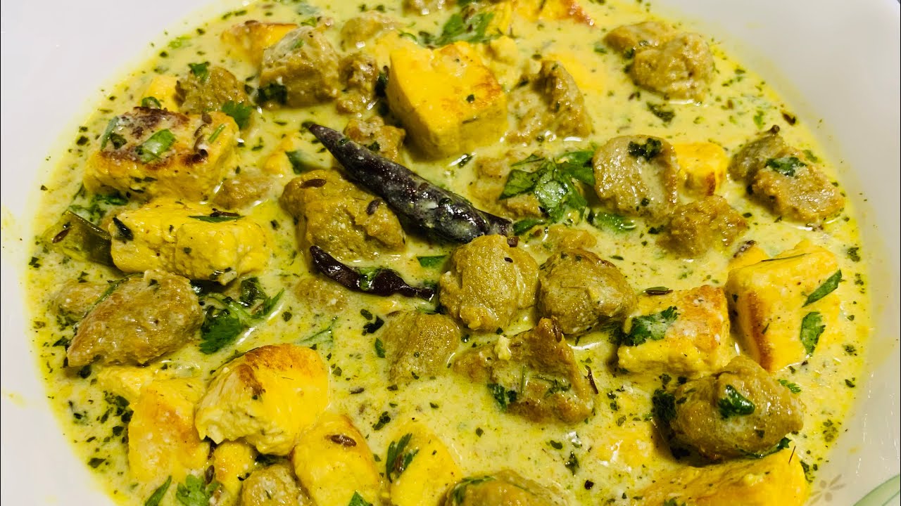 Paneer and Nutri Yakhni  || Cottage cheese and Soya chunk Yakhni || Shahi yakhni