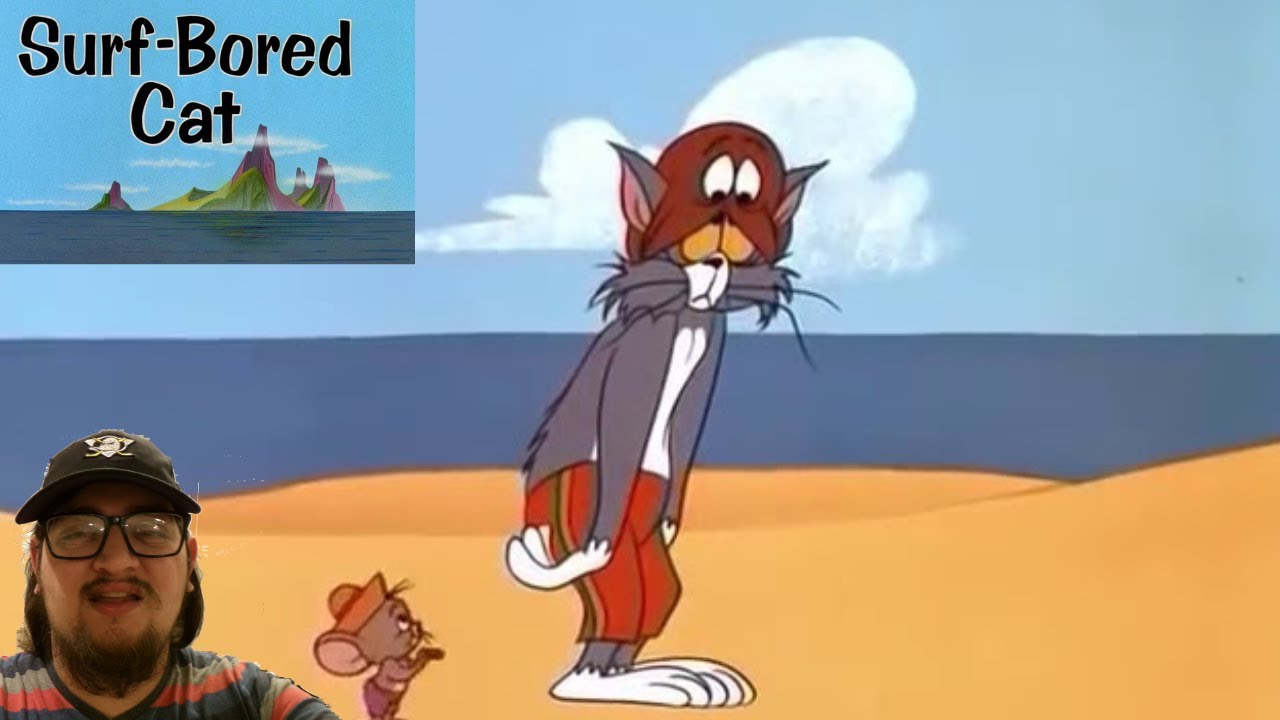 Tom and Jerry: Surf Bored Cat (1967) - First Time Watching: Beachside Chaos!